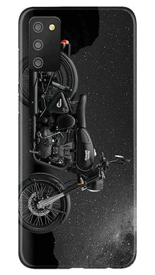 Royal Enfield Mobile Back Case for Samsung Galaxy M02s (Design - 381)