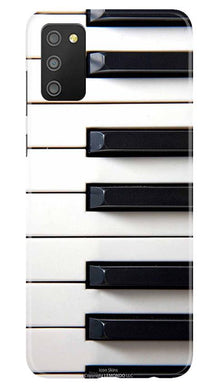 Piano Mobile Back Case for Samsung Galaxy M02s (Design - 387)