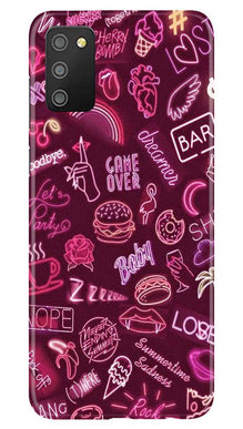 Party Theme Mobile Back Case for Samsung Galaxy M02s (Design - 392)