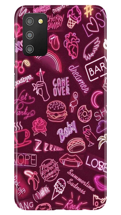 Party Theme Mobile Back Case for Samsung Galaxy F02s (Design - 392)