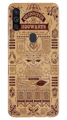 Hogwarts Mobile Back Case for Samsung Galaxy M11 (Design - 304)