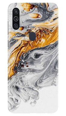 Marble Texture Mobile Back Case for Samsung Galaxy M11 (Design - 310)