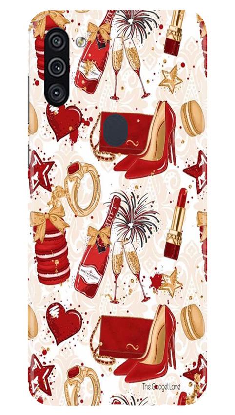 Girlish Mobile Back Case for Samsung Galaxy M11 (Design - 312)