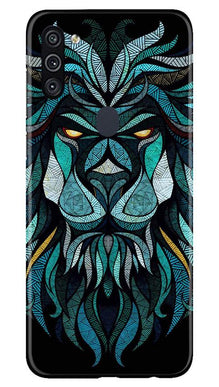 Lion Mobile Back Case for Samsung Galaxy M11 (Design - 314)