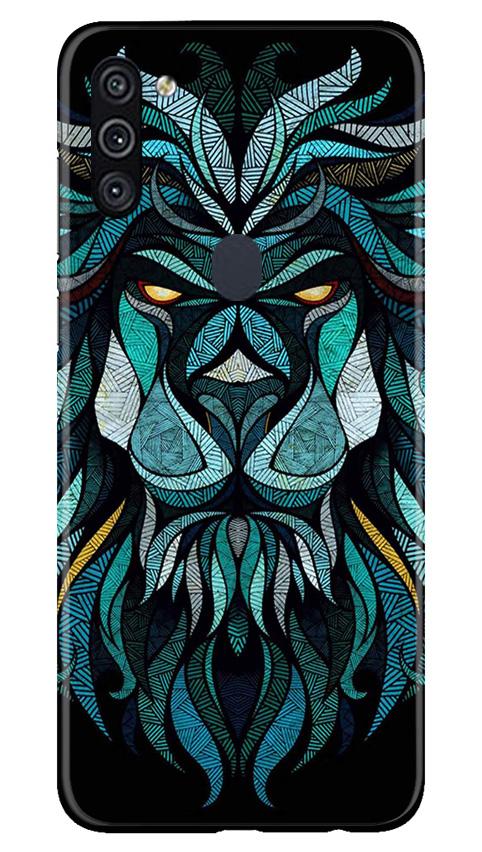 Lion Mobile Back Case for Samsung Galaxy M11 (Design - 314)