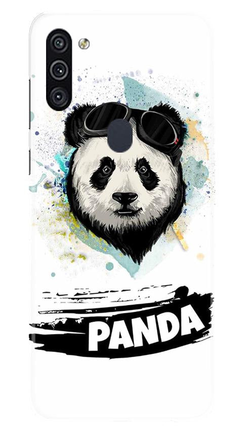 Panda Mobile Back Case for Samsung Galaxy M11 (Design - 319)