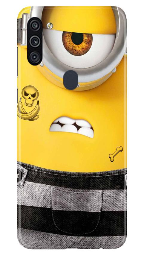 Minion Mobile Back Case for Samsung Galaxy M11 (Design - 324)