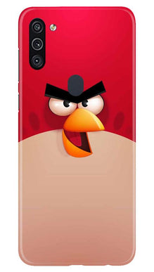 Angry Bird Red Mobile Back Case for Samsung Galaxy M11 (Design - 325)