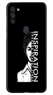 Bhagat Singh Mobile Back Case for Samsung Galaxy M11 (Design - 329)