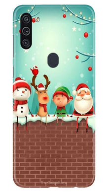 Santa Claus Mobile Back Case for Samsung Galaxy M11 (Design - 334)