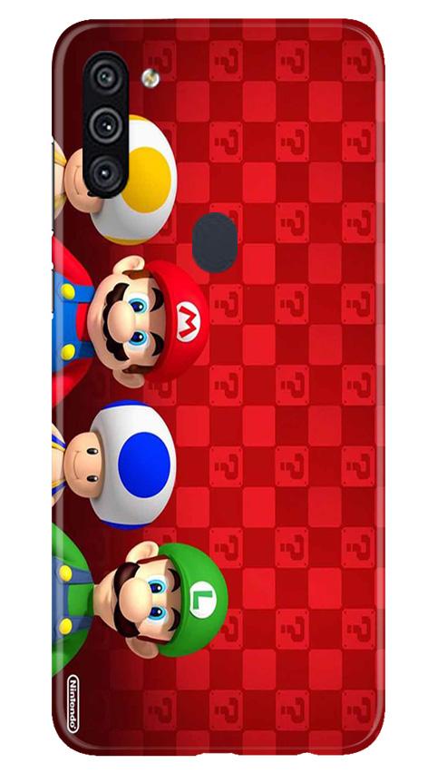 Mario Mobile Back Case for Samsung Galaxy M11 (Design - 337)