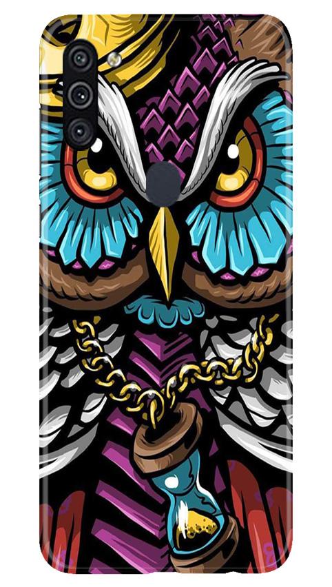 Owl Mobile Back Case for Samsung Galaxy M11 (Design - 359)