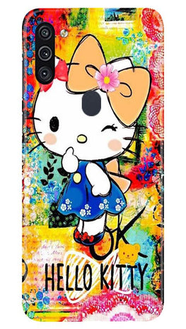 Hello Kitty Mobile Back Case for Samsung Galaxy M11 (Design - 362)