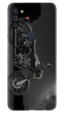Royal Enfield Mobile Back Case for Samsung Galaxy M11 (Design - 381)