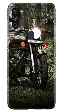 Royal Enfield Mobile Back Case for Samsung Galaxy M11 (Design - 384)