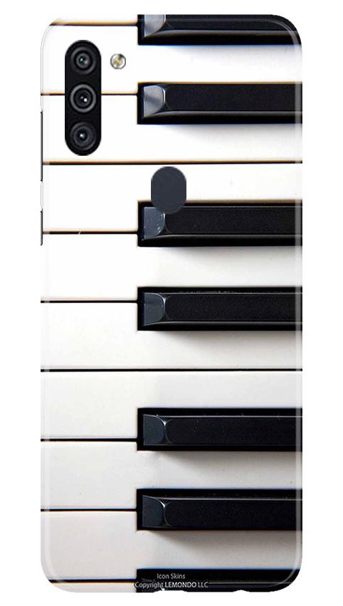 Piano Mobile Back Case for Samsung Galaxy M11 (Design - 387)