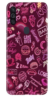 Party Theme Mobile Back Case for Samsung Galaxy M11 (Design - 392)