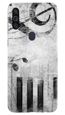 Music Mobile Back Case for Samsung Galaxy M11 (Design - 394)