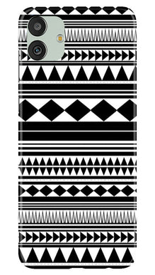 Black white Pattern Mobile Back Case for Samsung Galaxy M13 5G (Design - 5)