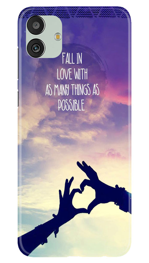 Fall in love Case for Samsung Galaxy M13 5G