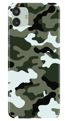 Army Camouflage Mobile Back Case for Samsung Galaxy M13 5G  (Design - 108)