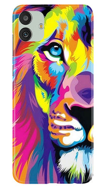 Colorful Lion Mobile Back Case for Samsung Galaxy M13 5G  (Design - 110)