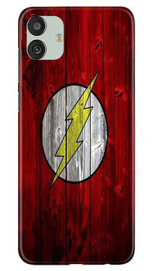 Flash Superhero Mobile Back Case for Samsung Galaxy M13 5G  (Design - 116)