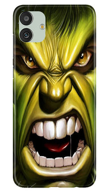 Hulk Superhero Mobile Back Case for Samsung Galaxy M13 5G  (Design - 121)