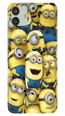 Minions Mobile Back Case for Samsung Galaxy M13 5G  (Design - 127)