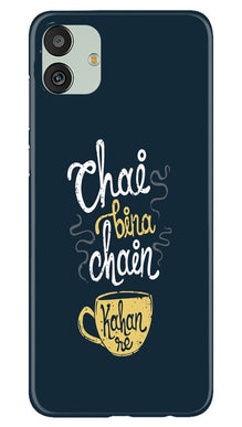Chai Bina Chain Kahan Mobile Back Case for Samsung Galaxy M13 5G  (Design - 144)