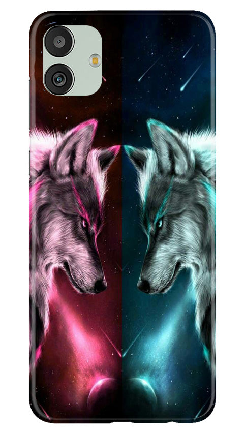 Wolf fight Case for Samsung Galaxy M13 5G (Design No. 190)