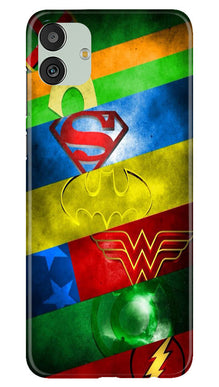 Superheros Logo Mobile Back Case for Samsung Galaxy M13 5G (Design - 220)