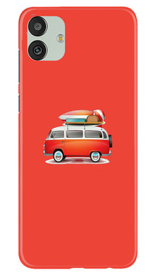 Travel Bus Mobile Back Case for Samsung Galaxy M13 5G (Design - 227)