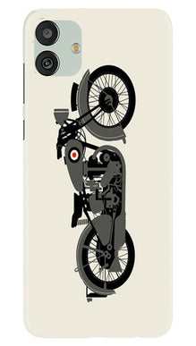 MotorCycle Mobile Back Case for Samsung Galaxy M13 5G (Design - 228)