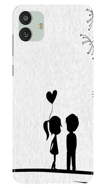 Cute Kid Couple Mobile Back Case for Samsung Galaxy M13 5G (Design - 252)