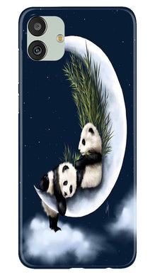 Panda Moon Mobile Back Case for Samsung Galaxy M13 5G (Design - 280)