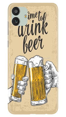 Drink Beer Mobile Back Case for Samsung Galaxy M13 5G (Design - 290)