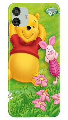 Winnie The Pooh Mobile Back Case for Samsung Galaxy M13 5G (Design - 308)