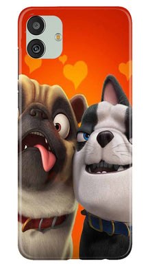 Dog Puppy Mobile Back Case for Samsung Galaxy M13 5G (Design - 310)