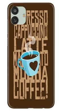 Love Coffee Mobile Back Case for Samsung Galaxy M13 5G (Design - 311)