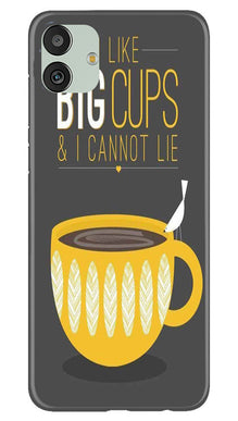 Big Cups Coffee Mobile Back Case for Samsung Galaxy M13 5G (Design - 312)