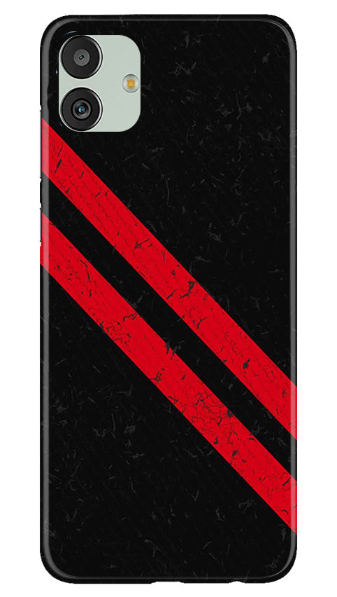 Black Red Pattern Mobile Back Case for Samsung Galaxy M13 5G (Design - 332)