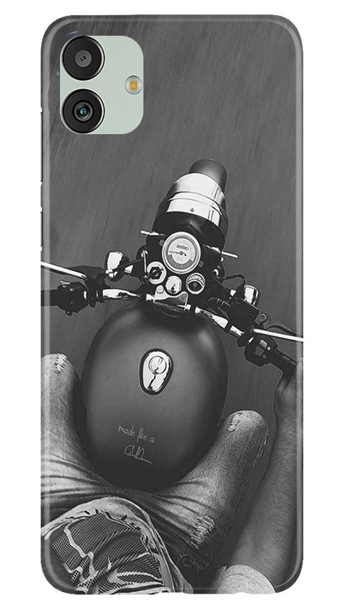 Royal Enfield Mobile Back Case for Samsung Galaxy M13 5G (Design - 341)