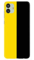 Black Yellow Pattern Mobile Back Case for Samsung Galaxy M13 5G (Design - 354)