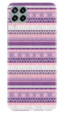 Zigzag line pattern3 Mobile Back Case for Samsung Galaxy M33 5G (Design - 11)