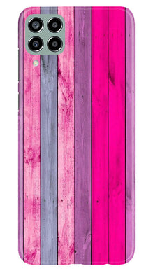 Wooden look Mobile Back Case for Samsung Galaxy M33 5G (Design - 24)