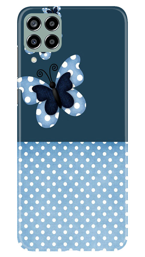 White dots Butterfly Case for Samsung Galaxy M33 5G