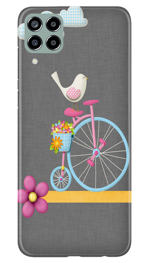 Sparron with cycle Case for Samsung Galaxy M33 5G