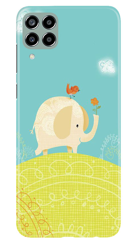 Elephant Painting Case for Samsung Galaxy M33 5G