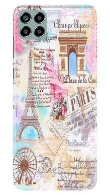 Paris Eiftel Tower Mobile Back Case for Samsung Galaxy M33 5G (Design - 54)